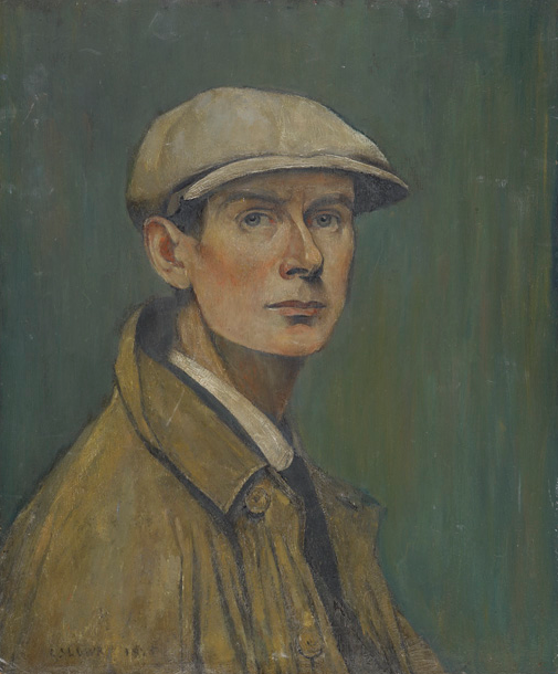 L S Lowry 1925 self portrait © The Lowry Collection, Salford